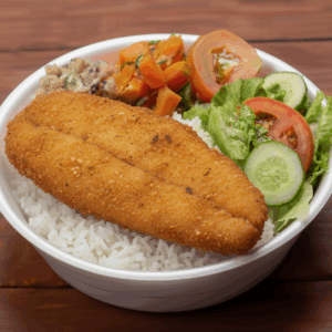 Marmita de peixe frito
